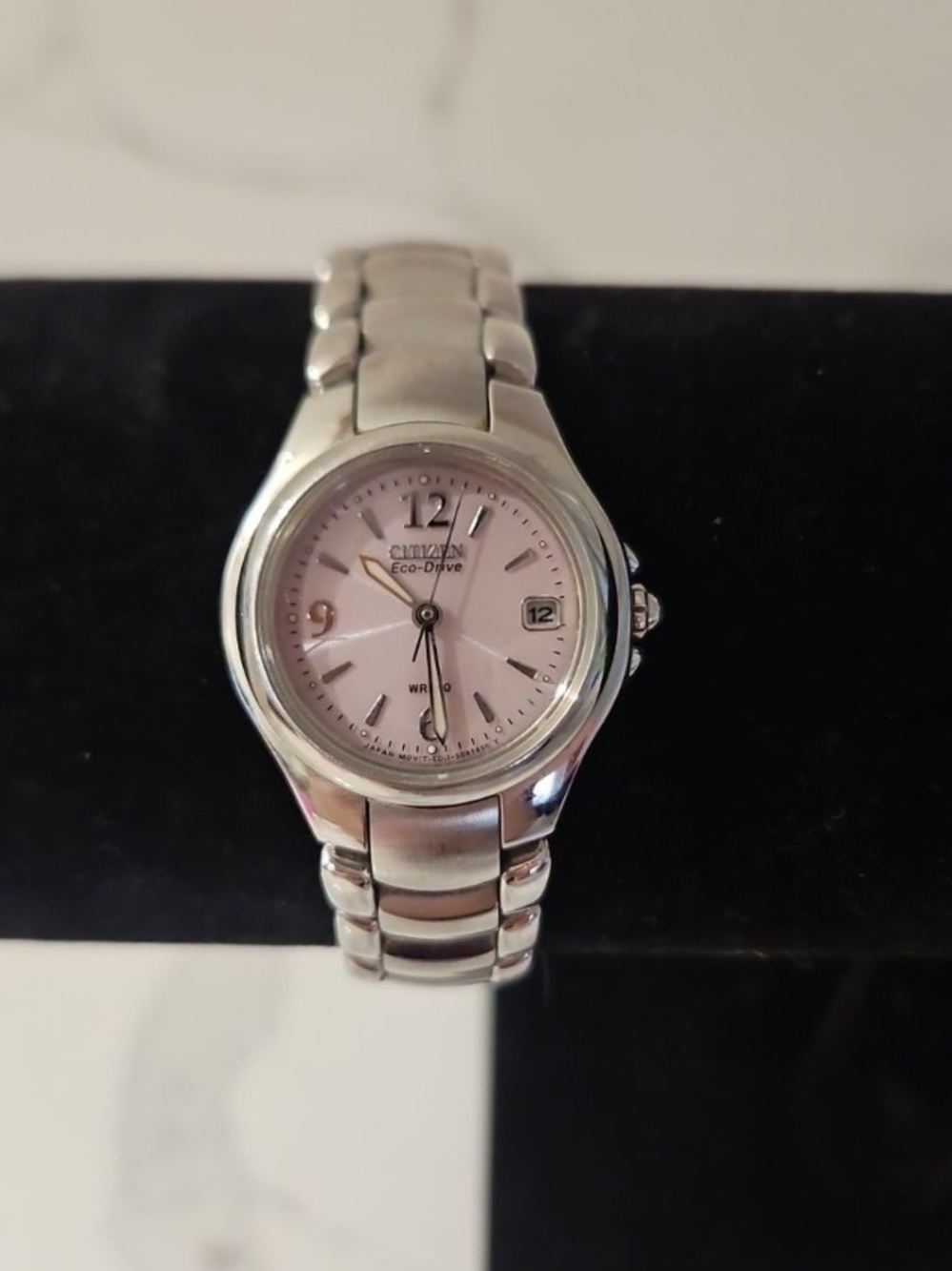Citizen Stainless Steel Bracelet Watch with Pink Dial